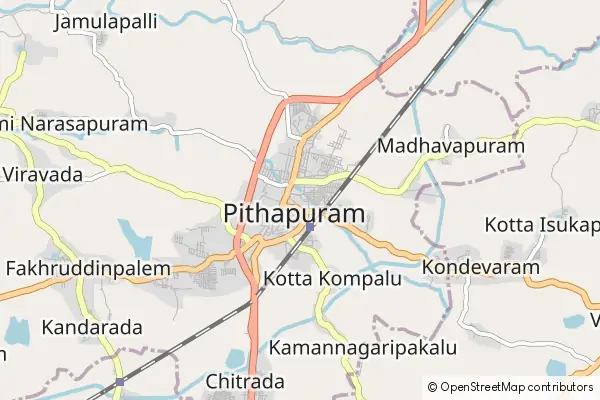 Mapa Pithāpuram