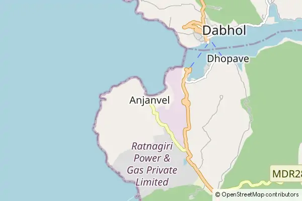 Mapa Anjanvel