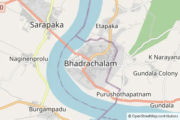 Mapa Bhadrāchalam