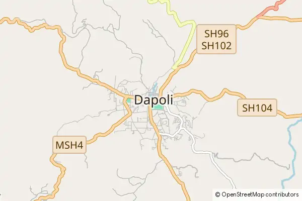 Mapa Dāpoli