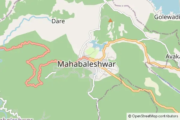 Mapa Mahabaleshwar