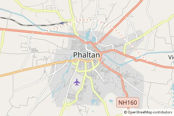 Mapa Phaltan