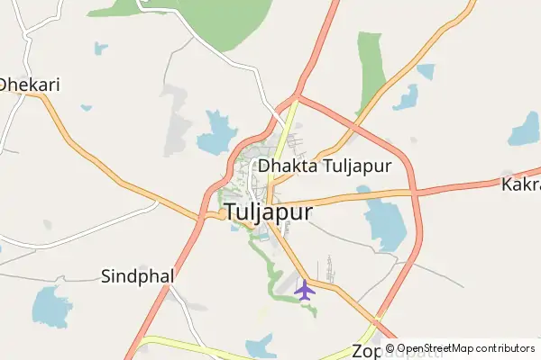 Mapa Tuljāpur