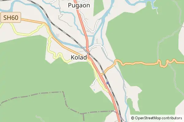 Mapa Kolād