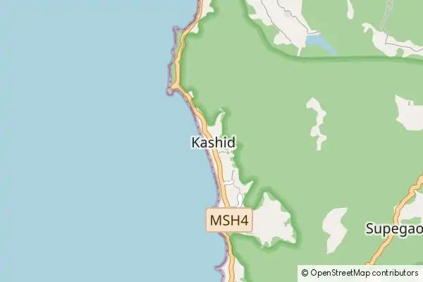 Mapa Kashid