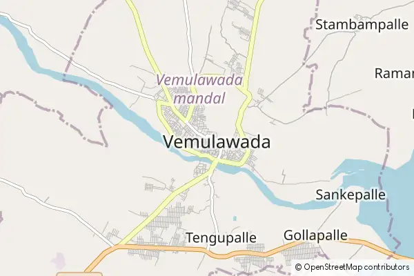 Mapa Vemulawada