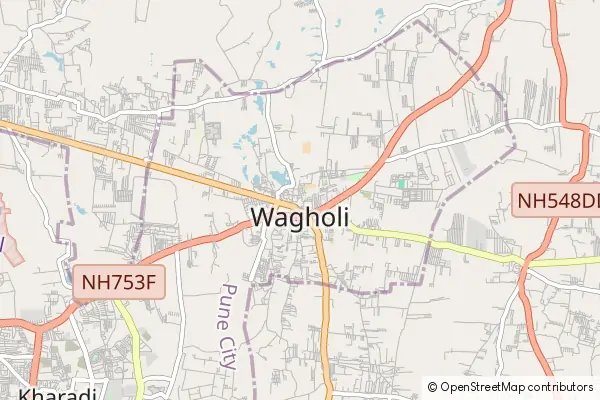 Mapa Vagholi