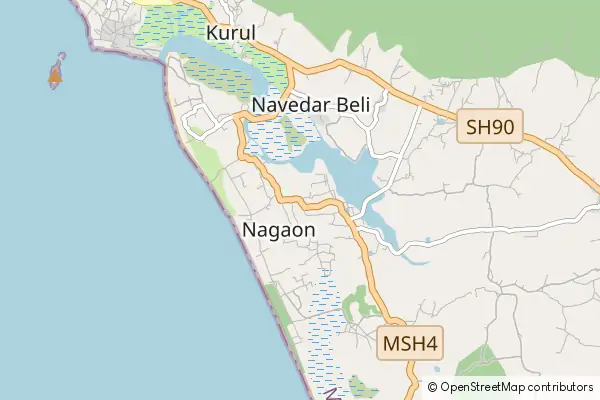 Mapa Nāgaon