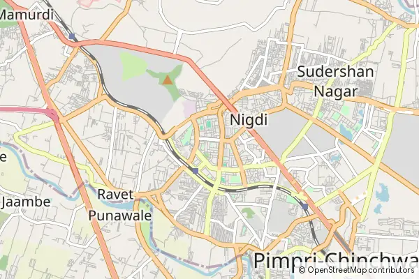 Mapa Pimpri-Chinchwad