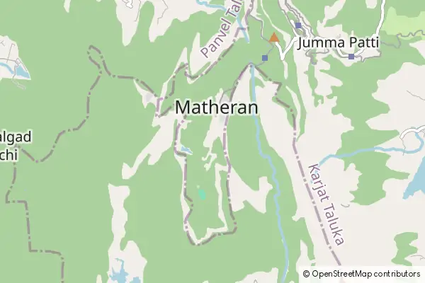 Mapa Matheran