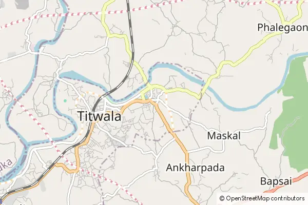 Mapa Titwala