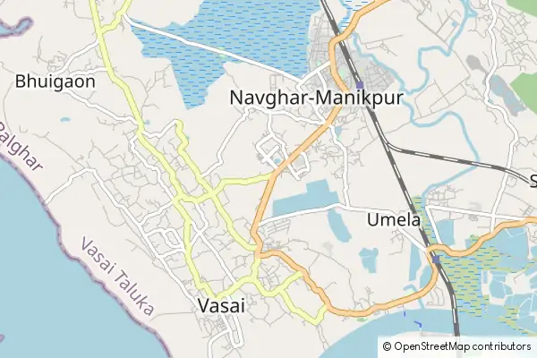 Mapa Vasai