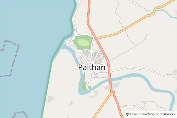 Mapa Paithan