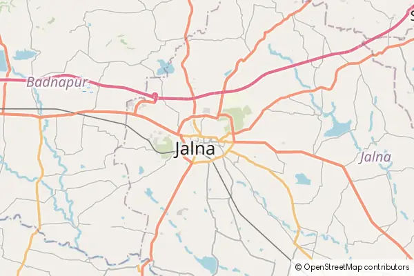 Mapa Jālna