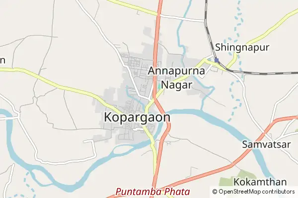 Mapa Kopargaon
