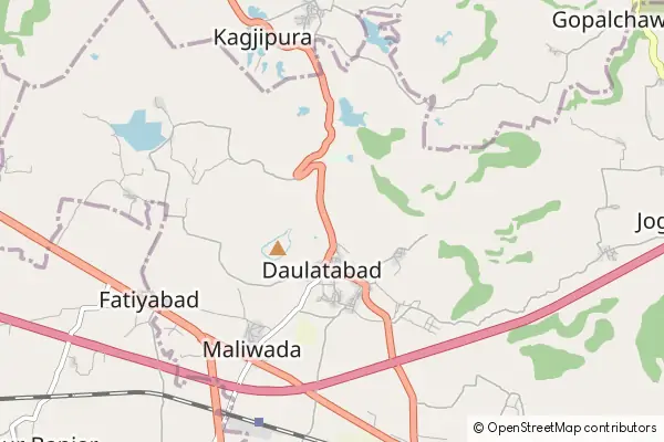 Mapa Daulatābād