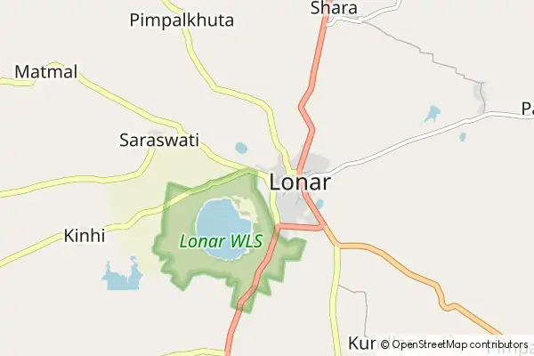 Mapa Lonar