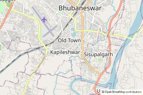 Mapa Bhubaneswar