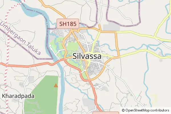 Mapa Silvassa