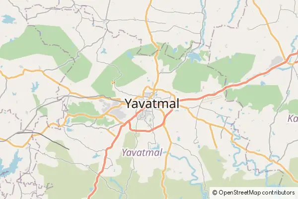 Mapa Yavatmal