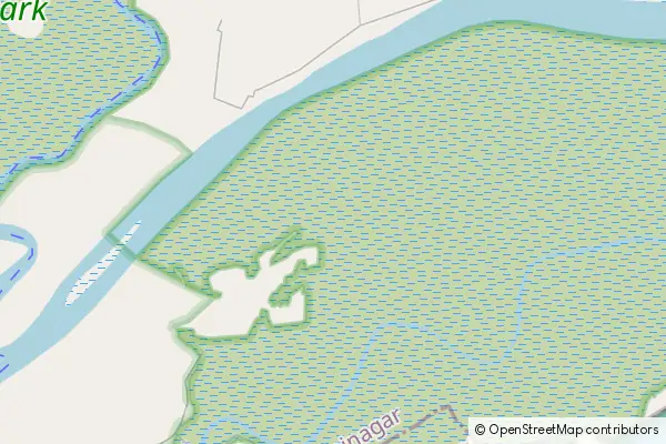 Mapa Park Narodowy Bhitarkanika