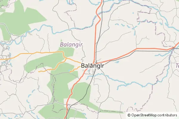 Mapa Balāngīr
