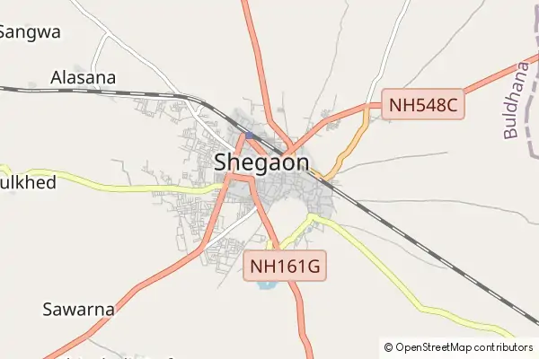 Mapa Shegaon