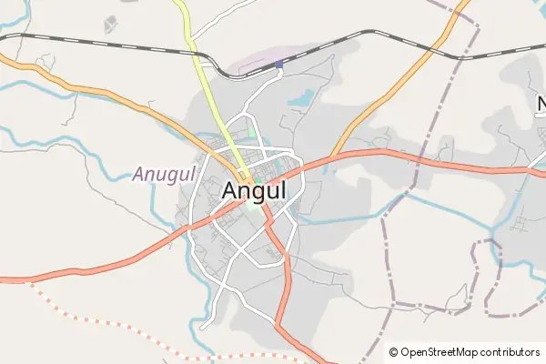 Mapa Angul