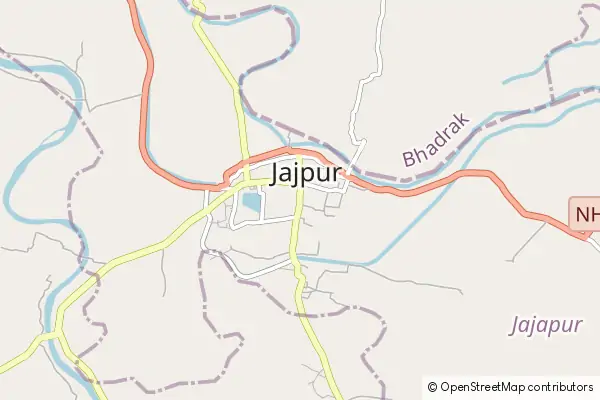 Mapa Jājpur