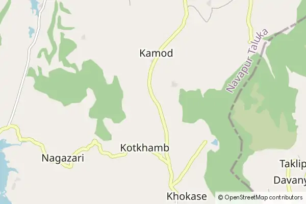 Mapa Kamod