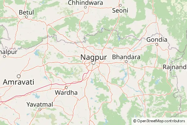 Mapa Nagpur