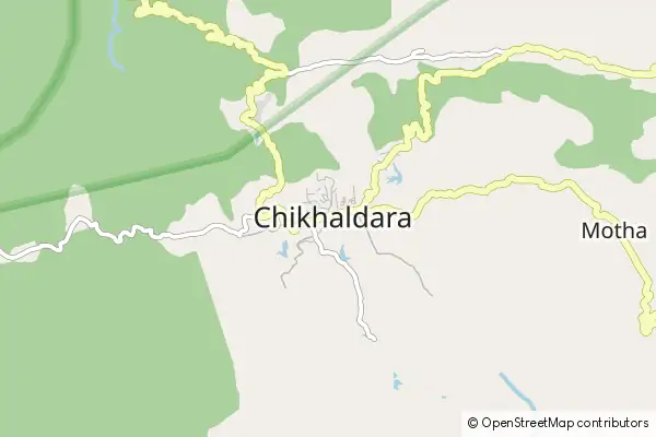 Mapa Chikhaldara