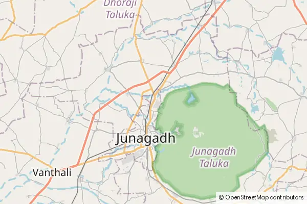 Mapa Dźunagadh