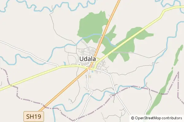 Mapa Udala