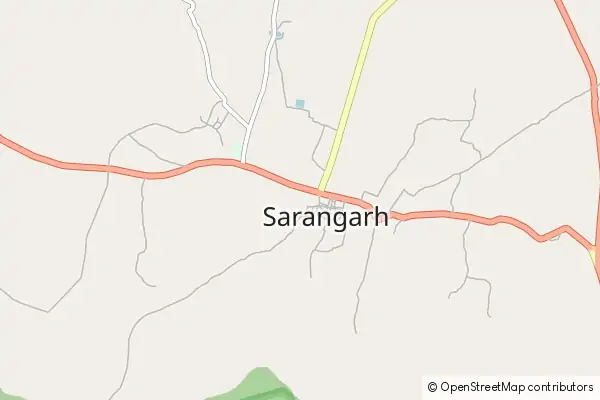 Mapa Sārangarh