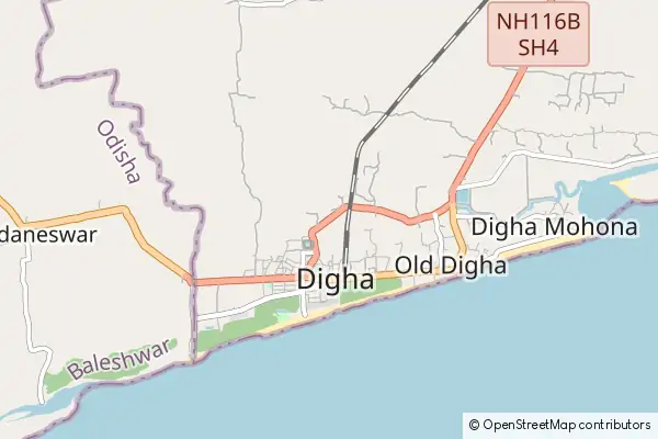 Mapa Digha