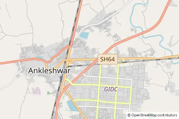 Mapa Ankleshwar