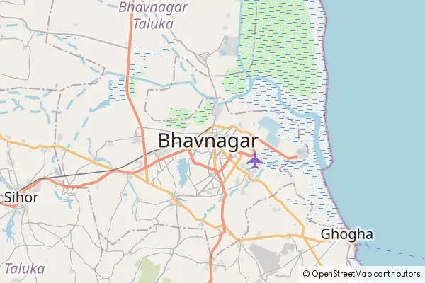 Mapa Bhavnagar