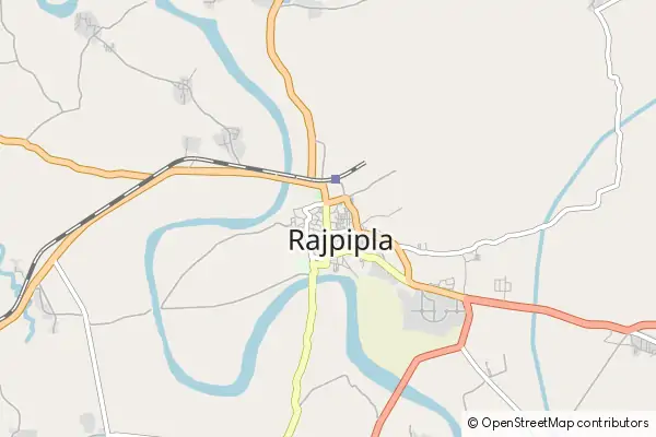 Mapa Rājpīpla