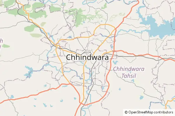 Mapa Chhindwara