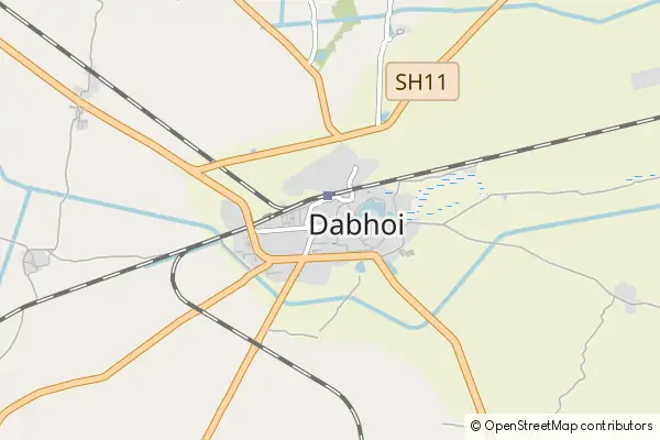 Mapa Dabhoi