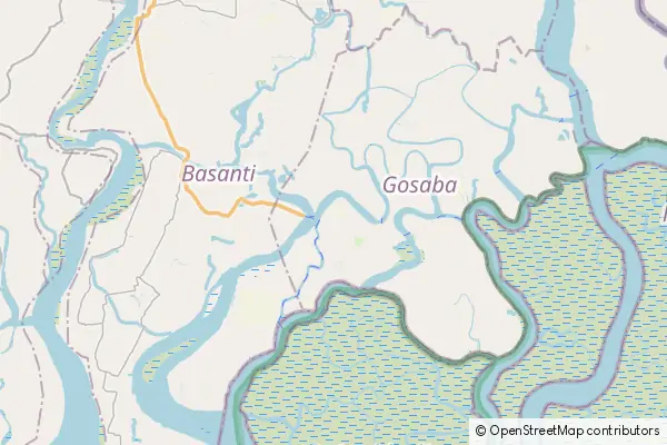 Mapa Gosāba