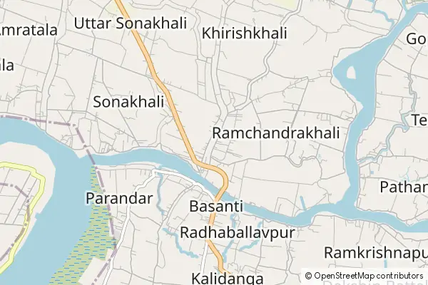 Mapa Sonakhali