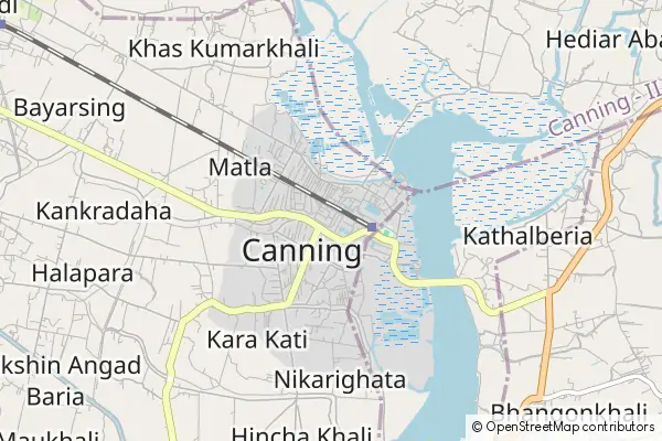 Mapa Canning