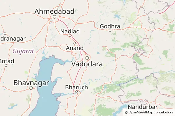 Mapa Vadodara