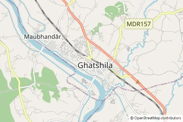 Mapa Ghatshila