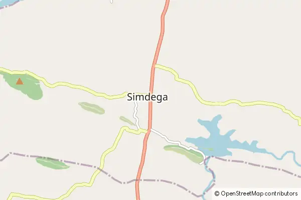 Mapa Simdega