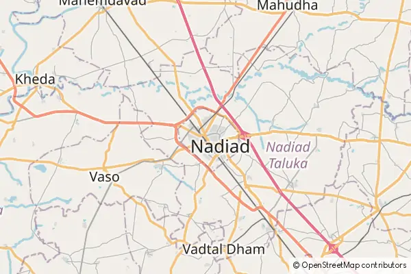 Mapa Nadiad