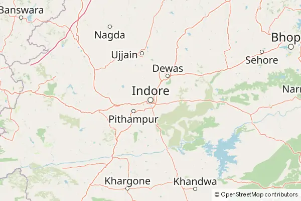 Mapa Indore