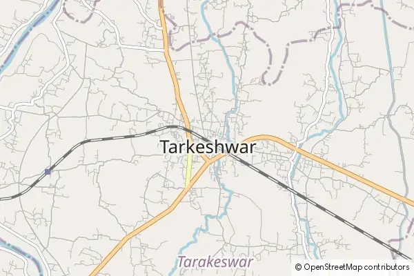 Mapa Tarakeswar